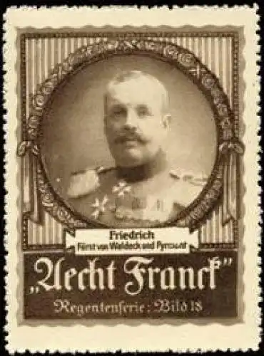 Friedrich - FÃ¼rst von Waldeck und Pyrmont