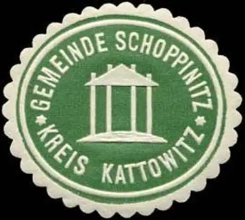 Gemeinde Schoppinitz - Kreis Kattowitz