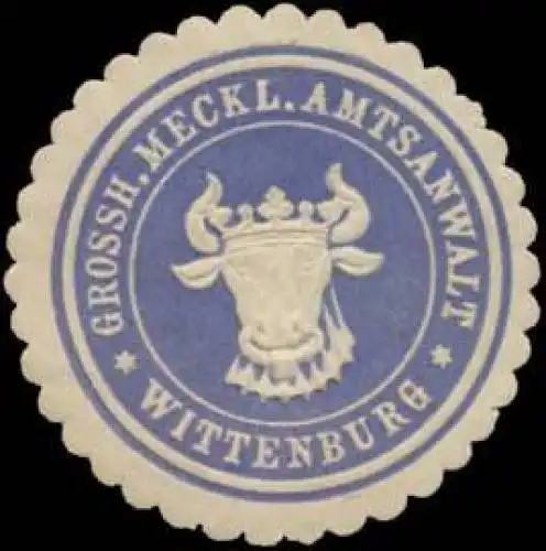 Gr. Meckl. Amtsanwalt Wittenburg