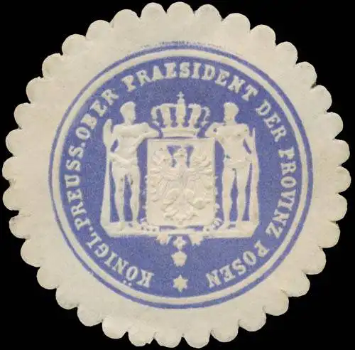 K.Pr. OberprÃ¤sident der Provinz Posen