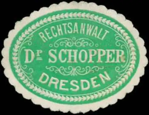 Rechtsanwalt Dr. Schopper