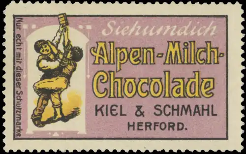 Sieh um dich Alpen-Milch-Schokolade