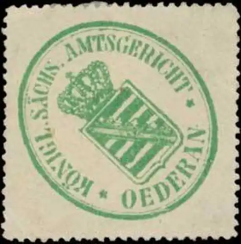 K.S. Amtsgericht Oederan