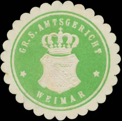 Gr. S. Amtsgericht Weimar