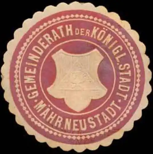 Gemeinderath der kÃ¶nigl. Stadt MÃ¤hrisch Neustadt