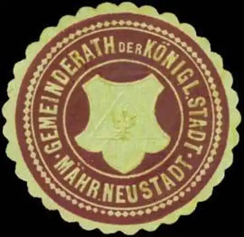 Gemeinderath der kÃ¶nigl. Stadt MÃ¤hrisch Neustadt