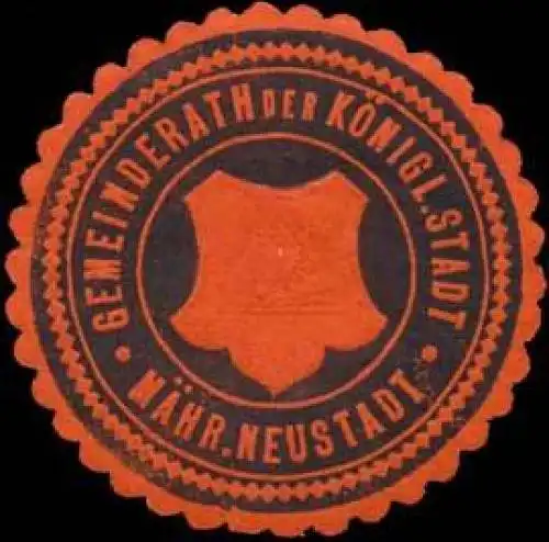 Gemeinderath der kÃ¶nigl. Stadt MÃ¤hrisch Neustadt