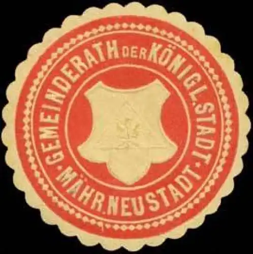 Gemeinderath der kÃ¶nigl. Stadt MÃ¤hrisch Neustadt