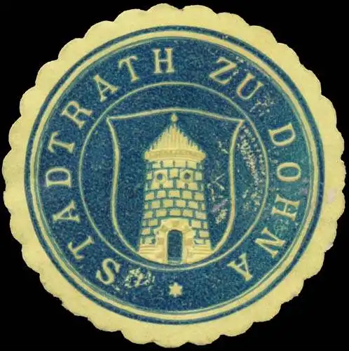 Stadtrath zu Dohna