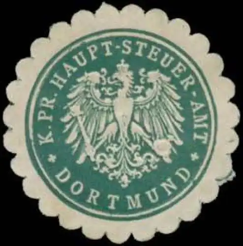 K.Pr. Haupt-Steuer-Amt Dortmund
