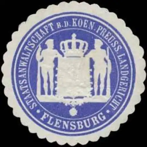 Staatsanwaltschaft b.d. K.Pr. Landgericht Flensburg