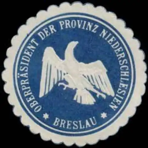 OberprÃ¤sident der Provinz Niederschlesien Breslau