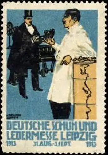 Deutsche Schuh und Ledermesse Leipzig 1913