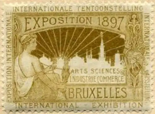 Exposition 1897 Bruxelles (BrÃ¼ssel)