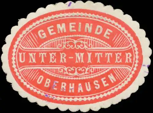 Gemeinde Unter-Mitter Oberhausen