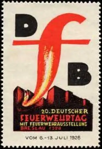 20. Deutscher Feuerwehrtag mit Feuerwehrausstellung