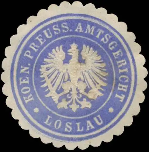 K. Pr. Amtsgericht Loslau