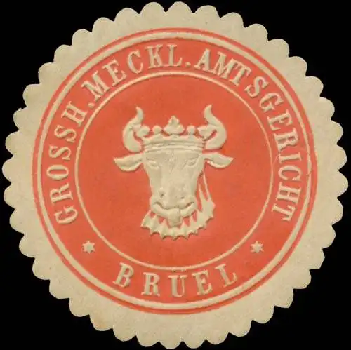 Gr. Meckl. Amtsgericht BrÃ¼el