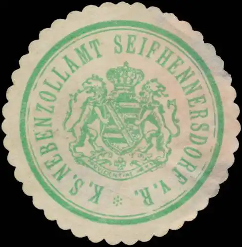 K.S. Nebenzollamt Seifhennersdorf v.R