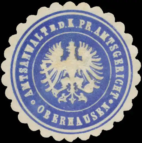 Amtsanwalt b.d. K.Pr. Amtsgericht Oberhausen