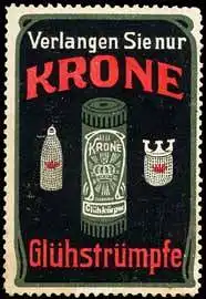 Krone GlÃ¼hstrÃ¼mpfe