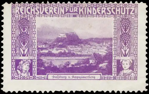 Salzburg vom Kapuzinerberg