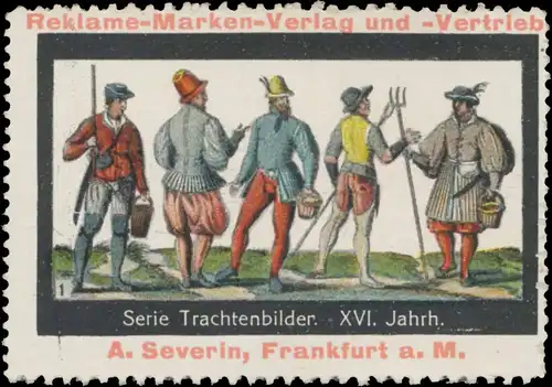 Trachtenbilder XVI. Jahrhundert