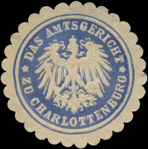 Das Amtsgericht zu Charlottenburg