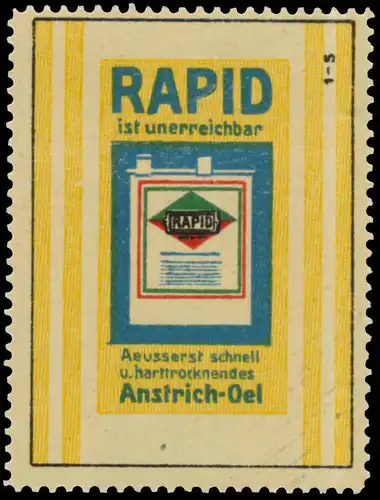 Rapid Anstrich-Oel ist unerreichbar