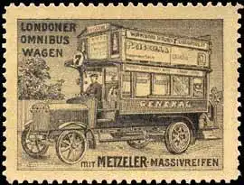 Londoner Omnibus Wagen