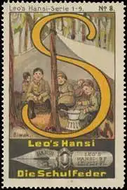 Leos Hansi Schulfeder - Pfadfinder Biwak