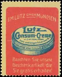 Lutz Consum-Creme