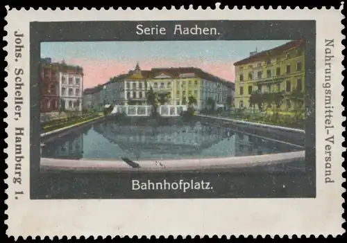 Bahnhofplatz in Aachen