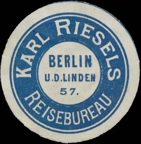 Karl Riesels ReisebÃ¼ro