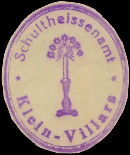 Schultheissenamt Klein-Villars