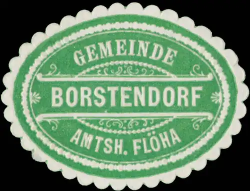 Gemeinde Borstendorf Amtsh. FlÃ¶ha