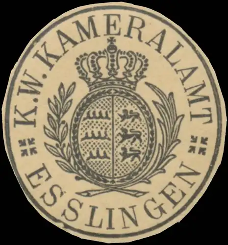 K.W. Kameralamt Esslingen