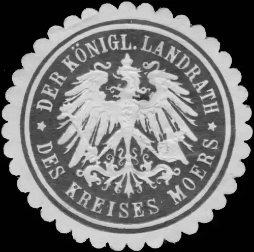 Der KÃ¶nigl. Landrath des Kreises Moers