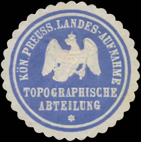 K.Pr. Landesaufnahme, Topographische Abteilung