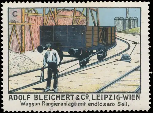 Waggon Rangieranlage mit endlosem Seil