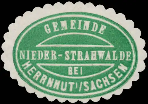 Gemeinde Nieder-Strahwalde bei Herrnhut in Sachsen