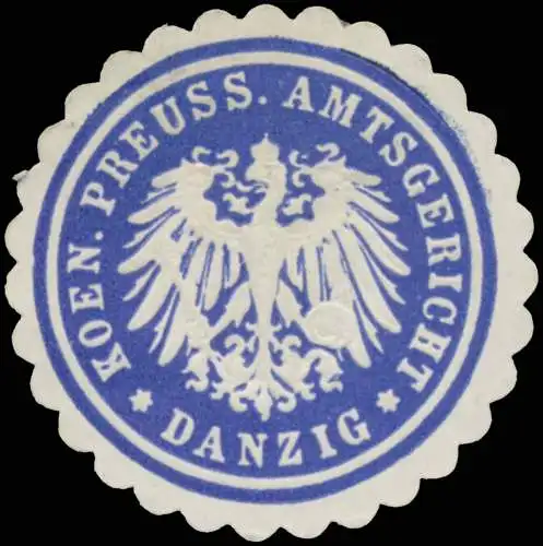 K.Pr. Amtsgericht Danzig