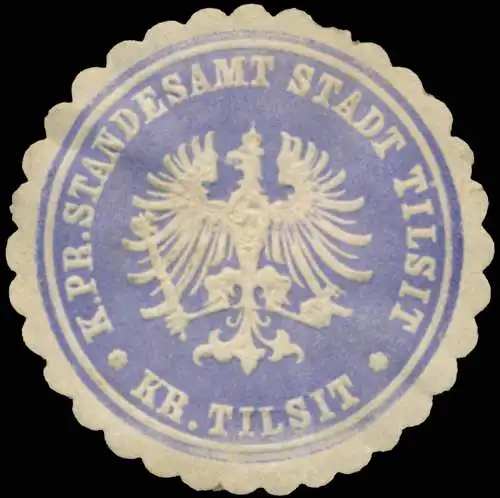 K.Pr. Standesamt Stadt Tilsit