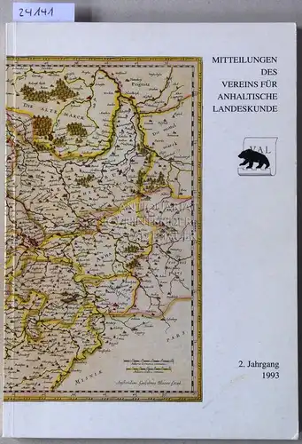 Mitteilungen des Vereins für anhaltische Landeskunde. 2. Jahrgang 1993. 