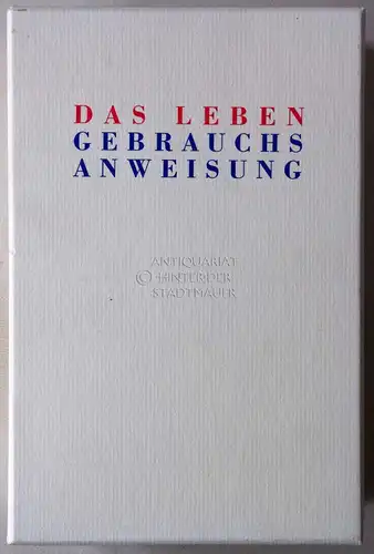 Perec, Georges: Das Leben. Gebrauchsanweisung. Dt. von Eugen Helmlé. 