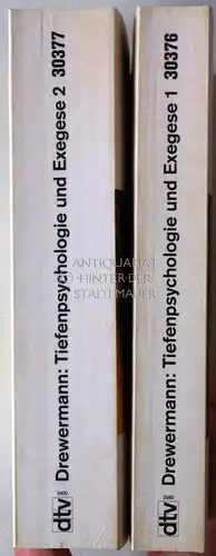 Drewermann, Eugen: Tiefenpsychologie und Exegese. 1: Die Wahrheit der Formen; 2: Die Wahrheit der Werke und Worte. (2 Bde.) [= dtv sachbuch]. 