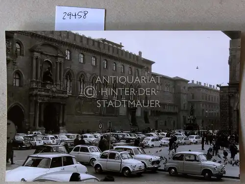 Petzold, W: Bologna. Palazzo Podestà - Palazzo del Re Enzio - Piazza Maggiore. 