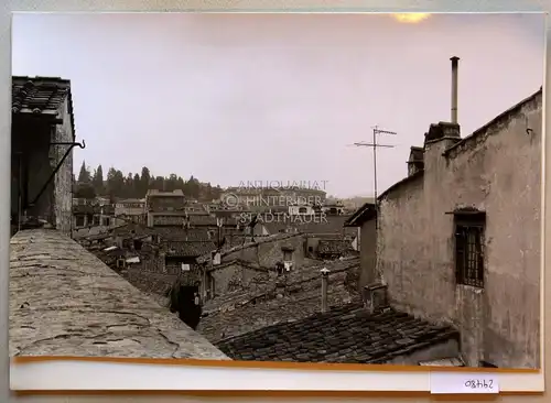 Petzold, W: Florenz. Ausblick von der Terrasse der Loggia dei Lanzi zum Palazzo Pitti. 