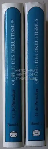 de Purucker, Gottfried: Quelle des Okkultismus. Ursprung der archaischen Weisheitslehre. (Band 1 u. 2; es FEHLT Band 3) Hrsg. v. Grace F. Knoche. 