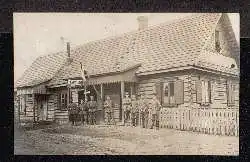 Bauernhaus als Kantine. Ort unbekannt.